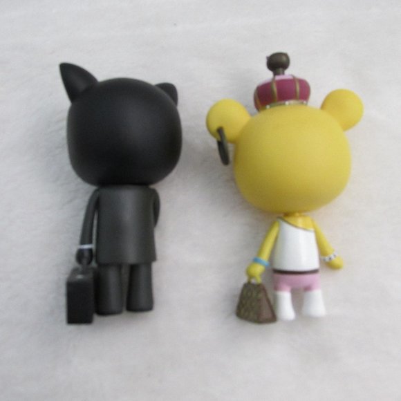 Tokidoki Two Royal Pride Agent Meow and Savana with 1 Box Small 3.5" from 2012 - Picture 4 of 11